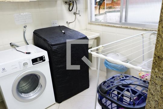 Area de Serviço de apartamento à venda com 3 quartos, 97m² em Freguesia (jacarepaguá), Rio de Janeiro