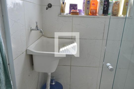 Banheiro/Área de serviço de apartamento à venda com 2 quartos, 20m² em Engenho Novo, Rio de Janeiro