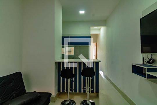 Sala de apartamento para alugar com 1 quarto, 45m² em Cambuci, São Paulo