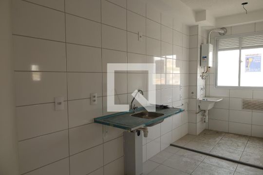 Cozinha de apartamento à venda com 2 quartos, 41m² em Jardim Brasília (zona Leste), São Paulo