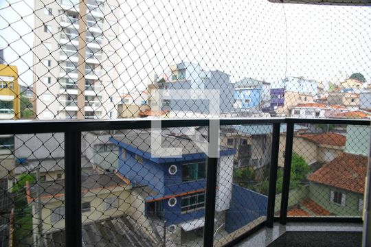 Varanda Sala de apartamento à venda com 4 quartos, 124m² em Centro, São Bernardo do Campo