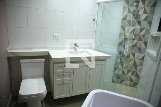 Banheiro Quarto de apartamento à venda com 4 quartos, 124m² em Centro, São Bernardo do Campo