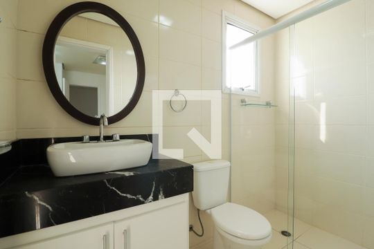 Banheiro da Suíte 2 de apartamento à venda com 3 quartos, 135m² em Vila Dom Pedro Ii, São Paulo
