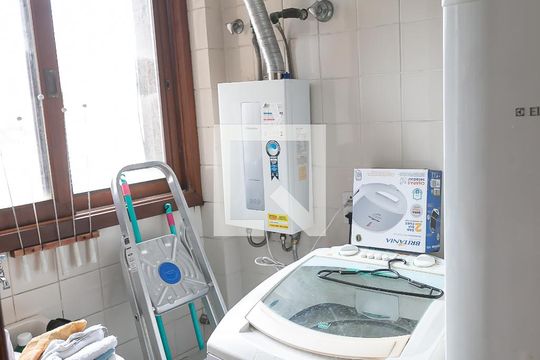 Área de Serviço de apartamento à venda com 2 quartos, 77m² em Rio Branco, Porto Alegre