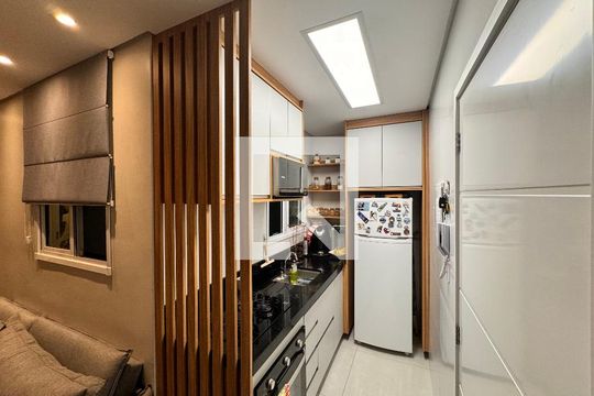 Cozinha de apartamento à venda com 2 quartos, 82m² em Cidade São Jorge, Santo André