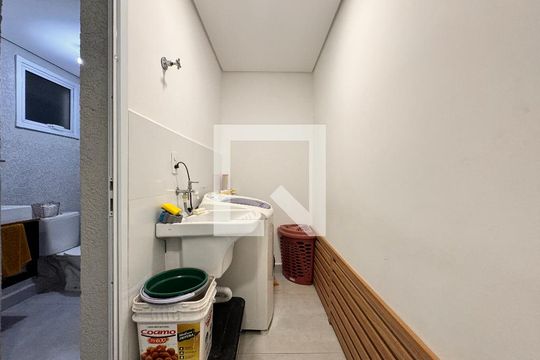 Lavanderia de apartamento à venda com 2 quartos, 82m² em Cidade São Jorge, Santo André