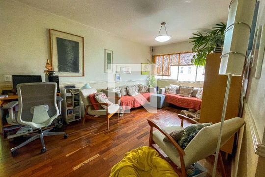 Sala de apartamento à venda com 3 quartos, 117m² em Pinheiros, São Paulo