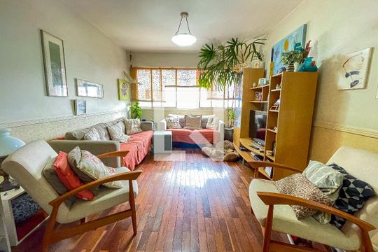 Sala de apartamento à venda com 3 quartos, 117m² em Pinheiros, São Paulo