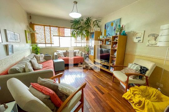 Sala de apartamento à venda com 3 quartos, 117m² em Pinheiros, São Paulo