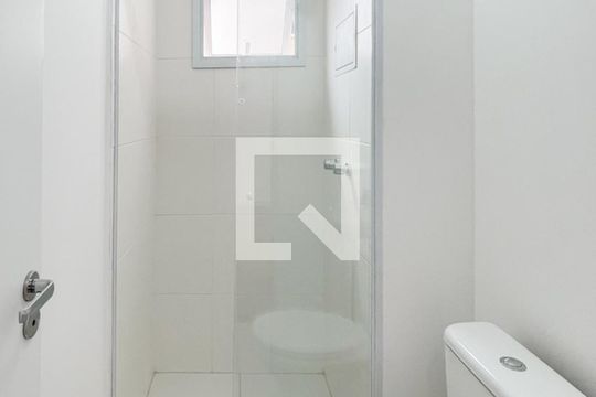 Banheiro Social de apartamento para alugar com 2 quartos, 45m² em Cooperativa, São Bernardo do Campo