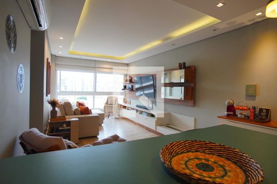 Sala de apartamento à venda com 3 quartos, 88m² em  Boa vista, Porto Alegre