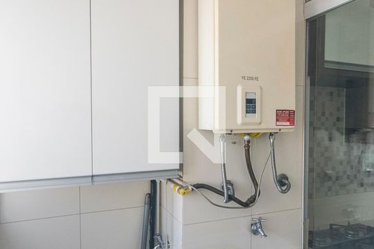 Área de Serviço de apartamento à venda com 2 quartos, 48m² em Parque João Ramalho, Santo André