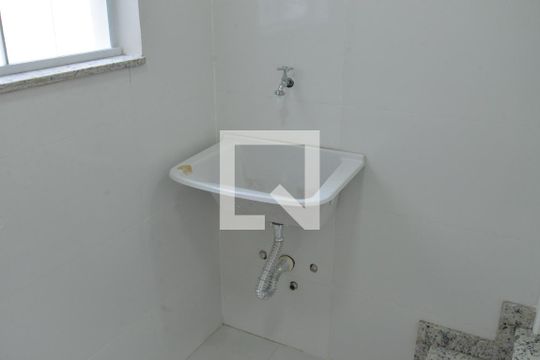 Área de serviço  de apartamento à venda com 3 quartos, 130m² em Utinga, Santo André