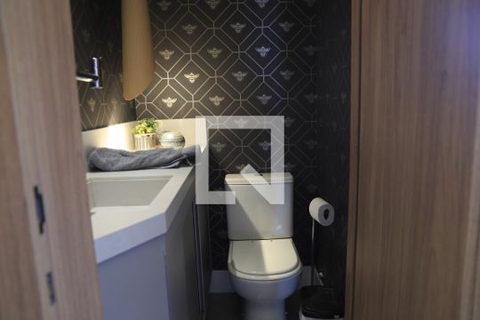 Lavabo de apartamento para alugar com 2 quartos, 96m² em Vila Clementino, São Paulo