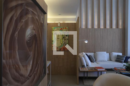 Sala de apartamento para alugar com 2 quartos, 96m² em Vila Clementino, São Paulo