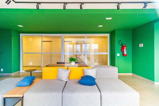 Área comum - Sala de jogos de apartamento para alugar com 2 quartos, 44m² em Vila Sônia, São Paulo