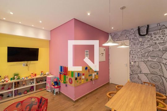 Condomínio - Brinquedoteca  de apartamento à venda com 2 quartos, 34m² em Chácara Califórnia, São Paulo