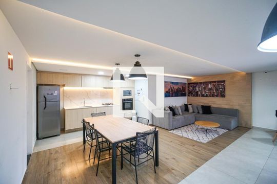 Condomínio - Salão de Festas  de apartamento para alugar com 2 quartos, 34m² em Chácara Califórnia, São Paulo