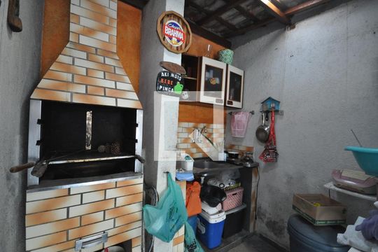 Churrasqueira de casa à venda com 3 quartos, 90m² em Vila Nova Mazzei, São Paulo