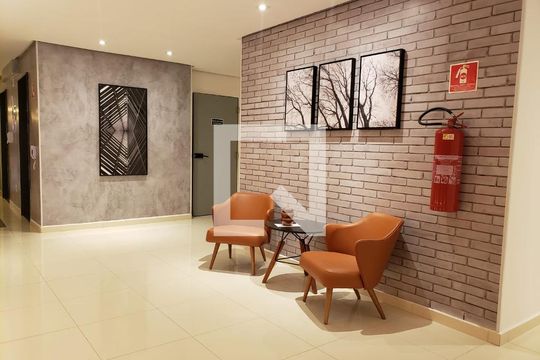 Área comum de kitnet/studio para alugar com 1 quarto, 23m² em Centro, São Paulo