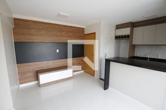 Sala de apartamento para alugar com 3 quartos, 85m² em Jardim Atlântico, Goiânia