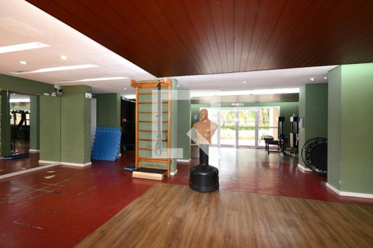 Área comum - Academia de apartamento para alugar com 1 quarto, 65m² em Vila Castelo, São Paulo