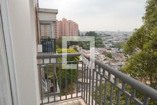 Varanda da Sala de apartamento para alugar com 1 quarto, 65m² em Vila Castelo, São Paulo