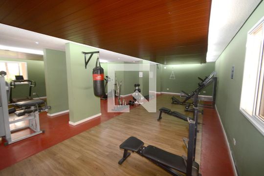 Área comum - Academia de apartamento para alugar com 1 quarto, 65m² em Vila Castelo, São Paulo
