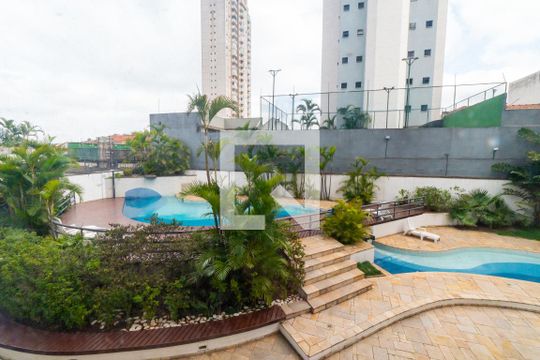 Vista da Sacada de apartamento para alugar com 3 quartos, 90m² em Vila Alexandria, São Paulo