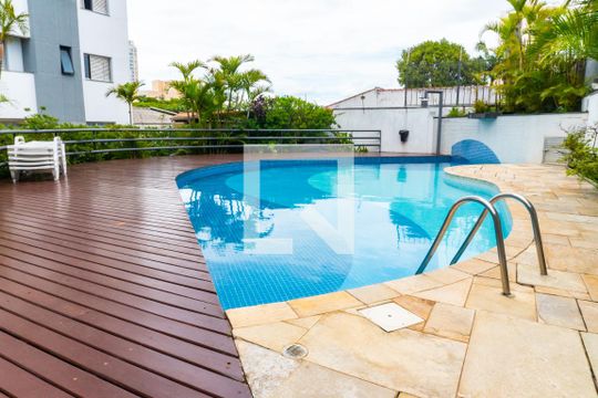 Área comum - Piscina de apartamento para alugar com 3 quartos, 90m² em Vila Alexandria, São Paulo
