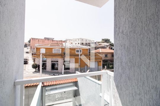 Varanda da Suíte 1 de casa para alugar com 3 quartos, 150m² em Cidade Patriarca, São Paulo