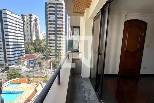 Varanda da Sala de apartamento à venda com 3 quartos, 127m² em Vila Mascote, São Paulo