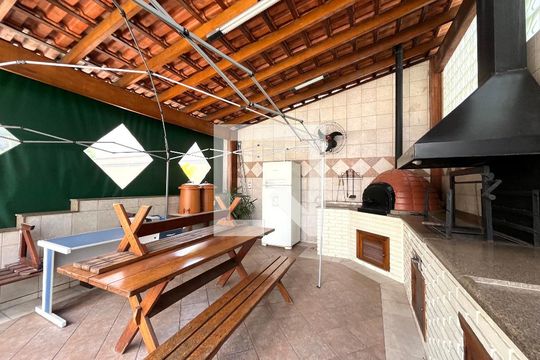 Área comum - Churrasqueira de apartamento à venda com 3 quartos, 127m² em Vila Mascote, São Paulo