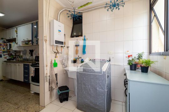Área de Serviço de apartamento à venda com 4 quartos, 91m² em Vila Cláudia, São Paulo