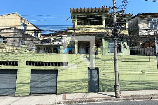 Fachada de casa à venda com 3 quartos, 373m² em Todos Os Santos, Rio de Janeiro