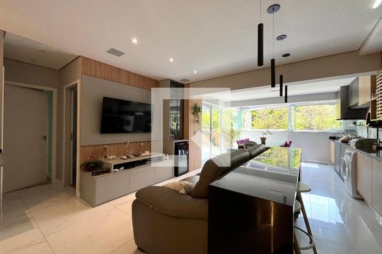 Sala de apartamento à venda com 2 quartos, 100m² em Jardim Prudência, São Paulo