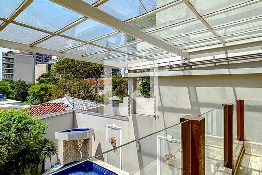 Varanda da Sala 3 de casa à venda com 4 quartos, 450m² em Vila Mariana, São Paulo