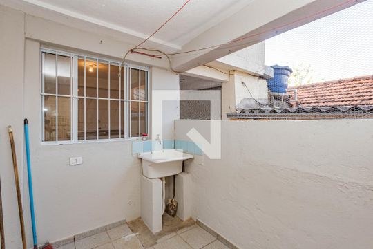 Área de Serviço de casa para alugar com 2 quartos, 70m² em Vila Moraes, São Paulo
