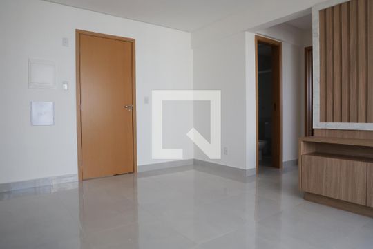 Sala/Cozinha de apartamento à venda com 2 quartos, 55m² em Vila Rosa, Goiânia