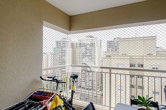Varanda da Sala de apartamento à venda com 3 quartos, 72m² em Belenzinho, São Paulo