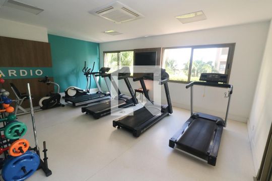 Área comum - Academia de apartamento para alugar com 3 quartos, 104m² em Cavalhada, Porto Alegre