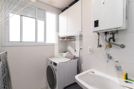 Área de Serviço de apartamento à venda com 3 quartos, 87m² em Vila Dom Pedro Ii, São Paulo