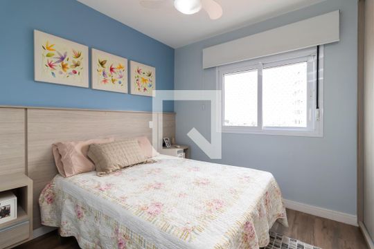 Suíte de apartamento à venda com 3 quartos, 87m² em Vila Dom Pedro Ii, São Paulo
