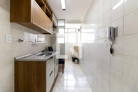 Cozinha de apartamento à venda com 2 quartos, 55m² em Cidade Nova Heliópolis, São Paulo