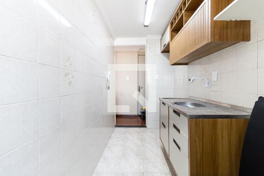 Cozinha de apartamento à venda com 2 quartos, 55m² em Cidade Nova Heliópolis, São Paulo