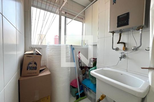 Área de Serviço de apartamento à venda com 1 quarto, 42m² em Vila Mascote, São Paulo