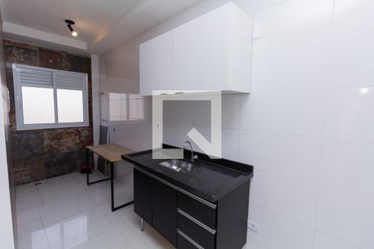 Cozinha e Área de Serviço de apartamento à venda com 2 quartos, 69m² em Chácara Cruzeiro do Sul, São Paulo