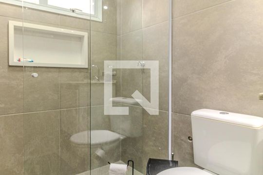 Banheiro de kitnet/studio à venda com 1 quarto, 42m² em Centro, São Paulo