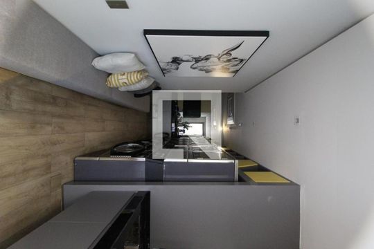 Área Comum - Lavanderia de kitnet/studio à venda com 1 quarto, 32m² em Indianópolis, São Paulo
