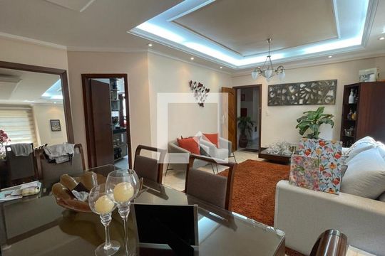 Sala de apartamento à venda com 5 quartos, 129m² em Jardim Riacho das Pedras, Contagem